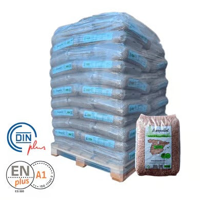Pellets Premium BURPELLET – Palet 72 sacos (15 kg cada uno)