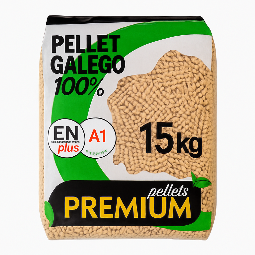 Pellets Gallego – Palet 77 sacos (1.155 kg)