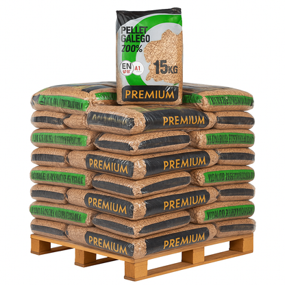 Pellets Gallego – Palet 77 sacos (1.155 kg)
