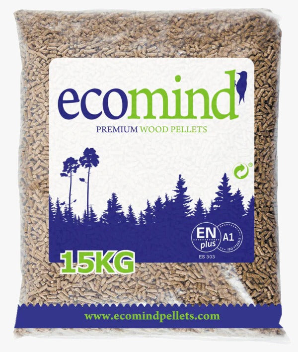 L’ECO MIND – Palet de 70 sacos (1050 kg) | Pellet ENPlus A1 (ES303)