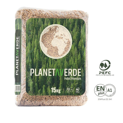 Planeta Verde – Palet de 77 sacos (1155 kg) | Pellet 100% nacional